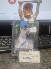 Josue Briceno Bowman Chrome 2025 Green /99 Auto