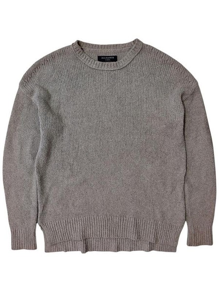 Men AllSaints Sweater Beige  S #4UVJ