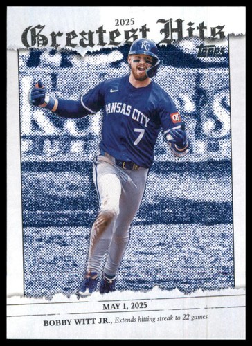 2026 Topps Series 1 Bobby Witt Jr. Base (RAW)