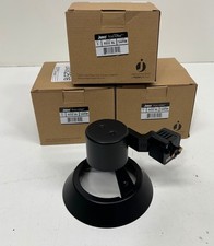 LOT OF 3 Juno Trac-Lites Black Flared-Gimbal Light