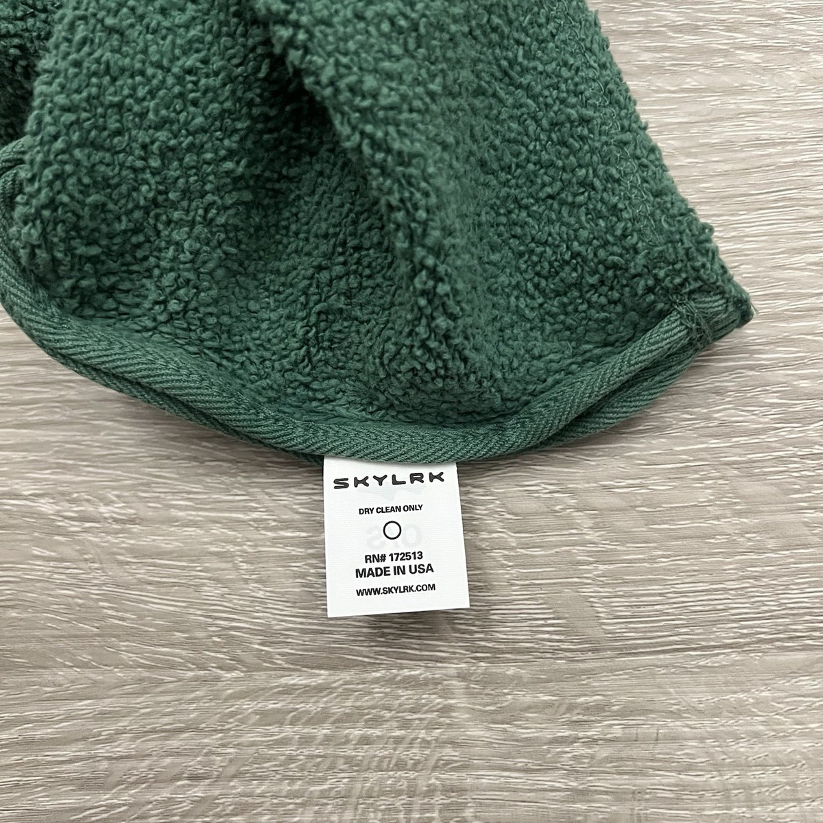 Justin Bieber SKYLRK Beanie Pine Green Brand New | eBay