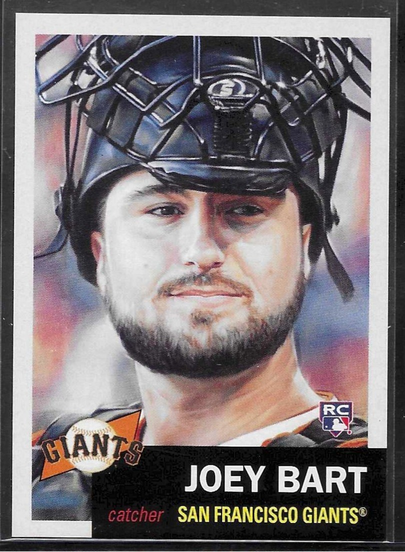2021 TOPPS LIVING SET # 408 JOEY BART RC Rookie San Francisco Giants 3,924 PR b