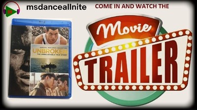 Unbroken [2014] (Blu-ray, 2015) Jack O'Connell, Domhnall Gleeson, Not a Scratch!