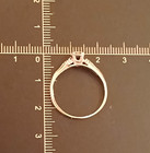 1 CARAT, 14K GOLD/1.89 GRAMS, SIZE 8 (NATURAL DIAMONDS) VINTAGE, AUTHENICATED! — photo 7