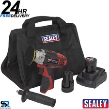 Sealey CP1205KIT Mini Polisher Set &ndash; 12V with 2 Batteries & Charger