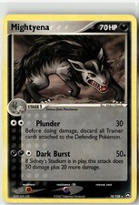 Mightyena Rare EX Power Keepers 18/108 MP on eBay