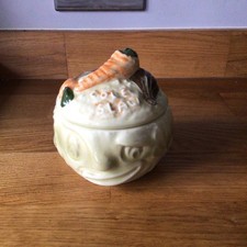 Vintage Sylvac Coleslaw Face Pot 4750