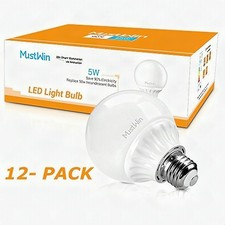 Alta 12-Pack A19 LED Light Bulbs 5W 50W Equivalent E26 Base Energy Efficient New