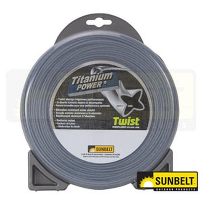 B152105 Titanium Power Trimmer Line, .105'' twist