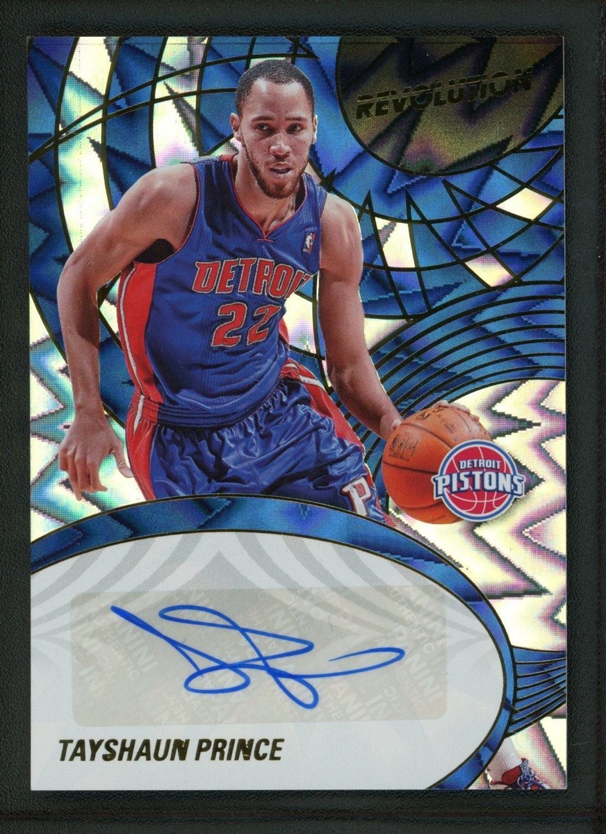 2024-25 TAYSHAUN PRINCE 74/75 AUTO PANINI REVOLUTION IMPACT