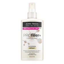 John Frieda PROfiller+ Thickening Spray 150ml, Heat Protection for Fine Hair