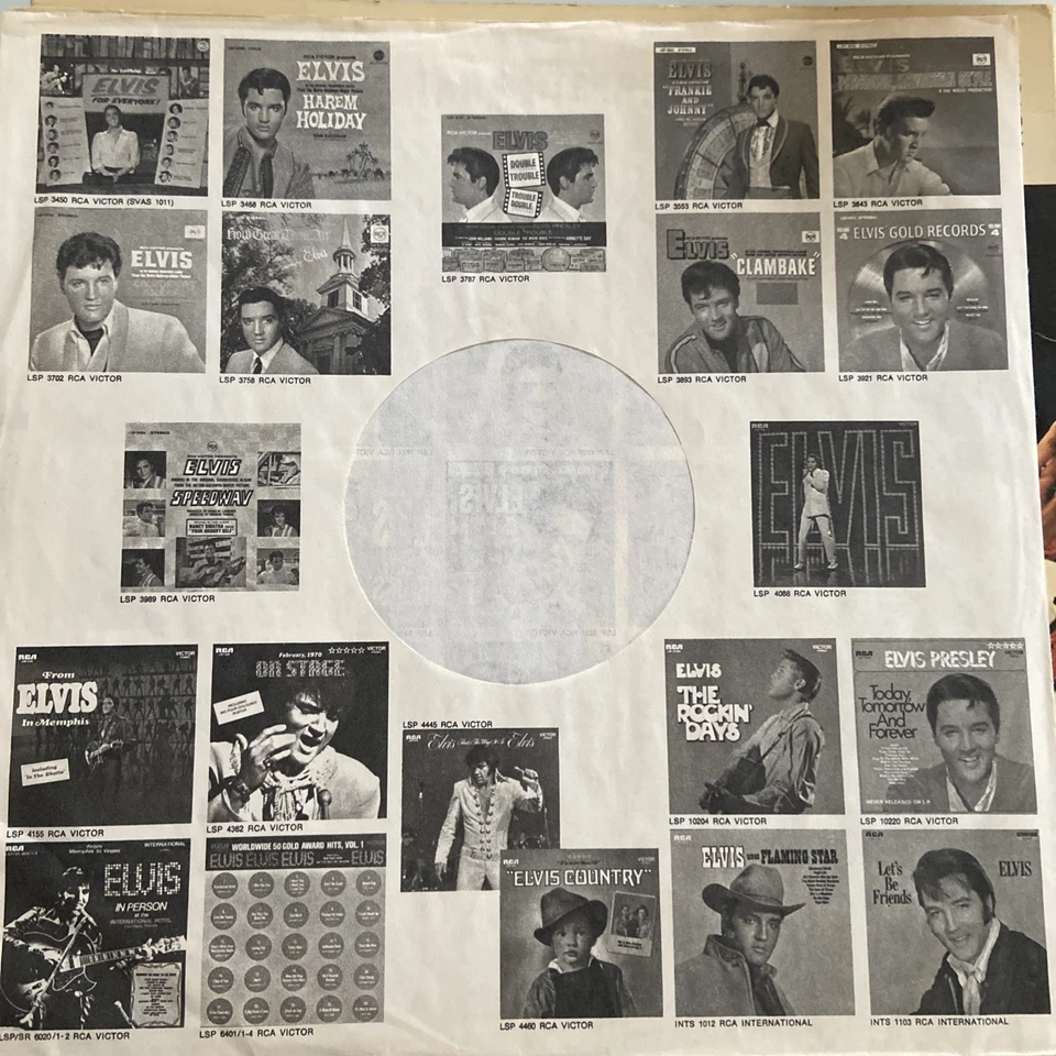 Elvis Presley Promo Lp Love Letters From Elvis RCA ￼ Victor LSP 4530 - Bild 2 von 4