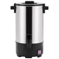 SYBO SR-CP35C Commercial Grade Stainless Steel Percolate Coffee Maker Hot Water