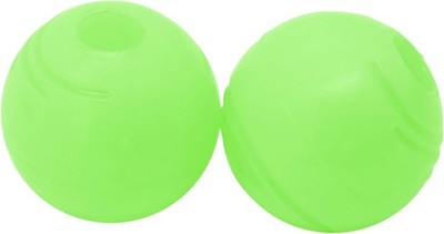 Chew King 2 Pack Glow in the Dark Fetch Balls for Dogs Durable Chew Toy Set