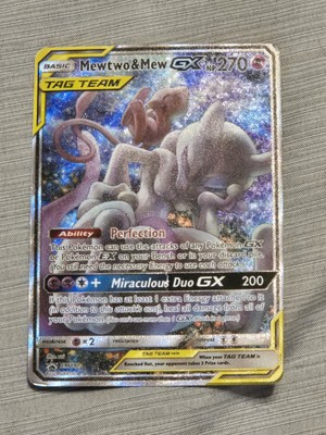 Pokémon Mewtwo and Mew GX Tag Team Card | eBay