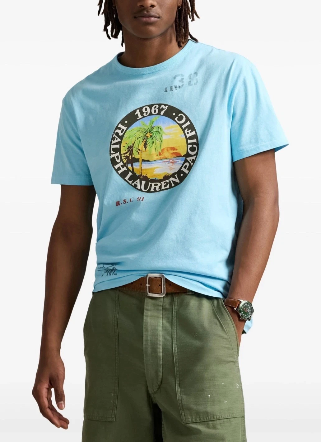 Polo Ralph Lauren Aqua “Ralph Lauren 1967 Pacific” Beach Short Sleeve T Shirt
Opens in a new window