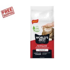 Eco-Friendly 8lb Cat Litter - Natural Ingredients, 99 Dust Free, Easy Scooping