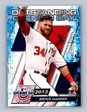 2021 Topps Opening Day #OOD-4 Bryce Harper Outstanding Opening Day