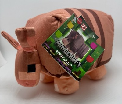 Minecraft Armadillo Plush 10'' Stuffed Animal Mojang Mattel 2024 NEW w/ Tag
