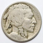1913 5c Buffalo Nickel TYPE 1 - RAW  - Raised Ground / First Year