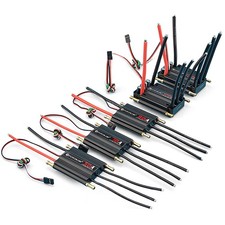 Flycolor Impermeabile 50A/90A/120A/150A Brushless ESC 2-6S BEC per Nave RC Barca