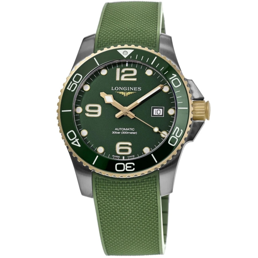 New Longines HydroConquest Automatic 43mm Green Dial Men's Watch L3.782.3.06.9