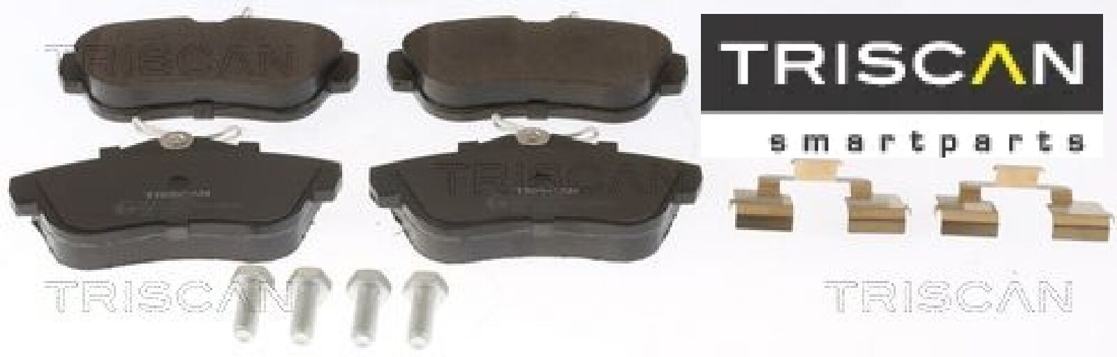 Triscan Bremsbelagsatz, Scheibenbremse [Hersteller-Nr. 811010575] für Citroën, Peugeot, Toyota, Fiat - Bild 2