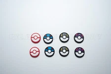🔴 8x Rubber Caps Cover - Nintendo Switch Accessories - Joycon Grip Caps ✅
