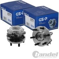 2X GSP RADLAGER-SATZ Vorne Beidseitig Passend FÜR Nissan NP300 Links+Rechts