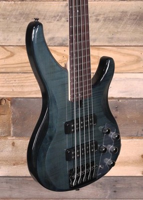 Yamaha TRBX605FM 5-String Bass Guitar Indigo Blue | eBay