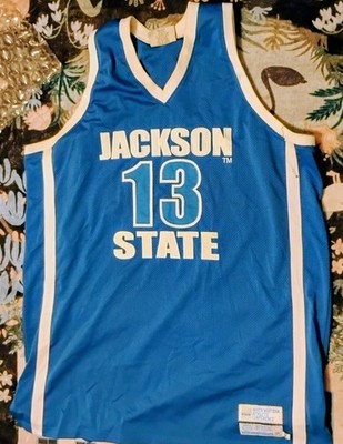 JACKSON STATE TIGERS 3XL XXXL BASKETBALL JERSEY NCAA HBC
