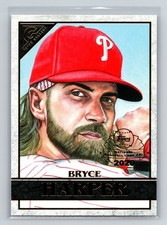 2020 Topps Chrome - Bryce Harper #GP-6 - Topps Gallery NBCD Preview