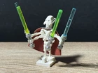 LEGO Star Wars General Grievous Minifigure  w/ cape sw0134 7255