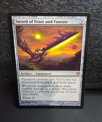 Sword of Feast and Famine Magic Modern Event Deck Regular