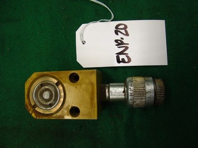 ENERPAC RC50 HYDRAULIC CYLINDER SINGLE ACTING 5-TON 0.63''-STROKE 10,000PSI ENP20