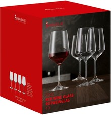 SPIEGELAU Rotweinglas Style 4-tlg., Kristallglas, 630 ml, 4-teilig