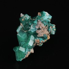 Dioptase on Matrix Thumbnail, Kaokoveld Region, Namibia