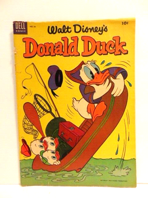 old Walt Disney's Donald Duck 10 cent comic book, #36, Jul-Aug