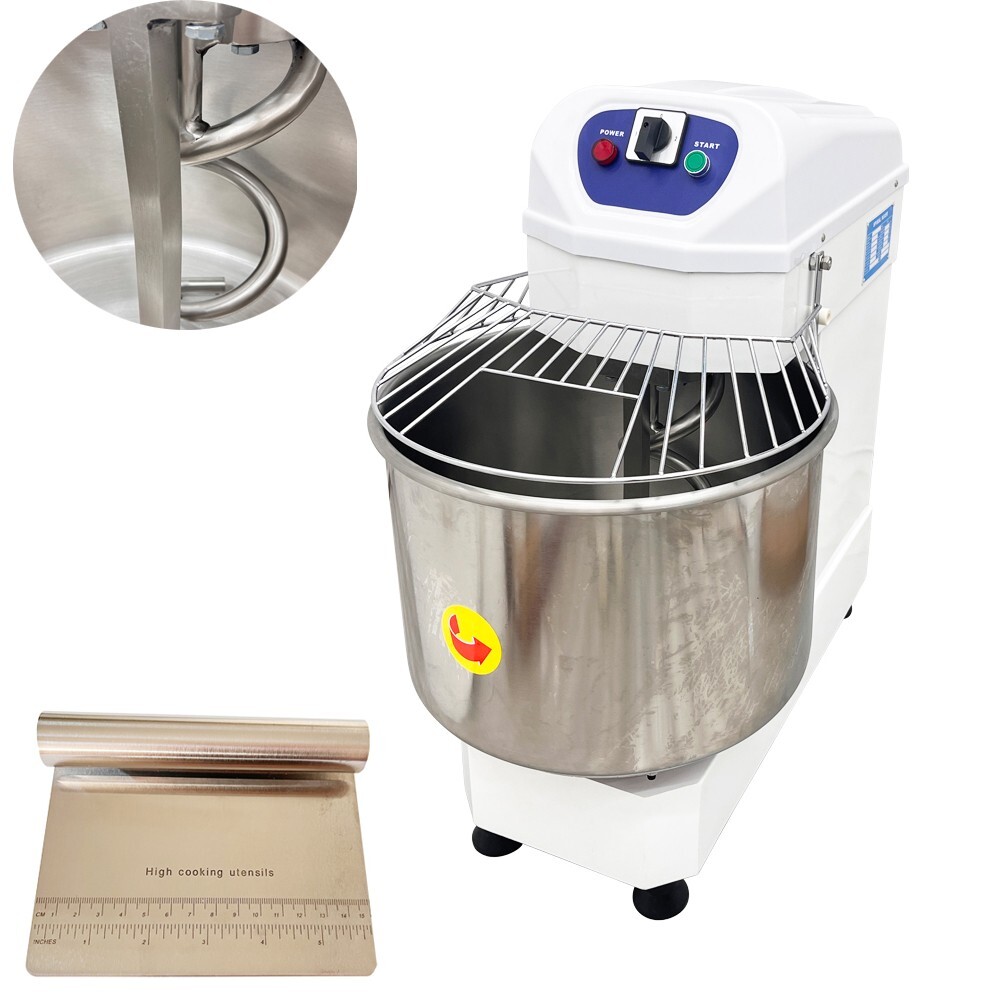 220V 60L Commercial Double Speed Dough Mixer Pizza Bread Bakery Kitchen  Phase - Main Image