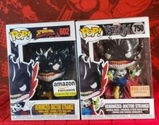 Funko Pop Marvel Venomized Doctor Strange #602 & Dr Strange #750 - Exclusives