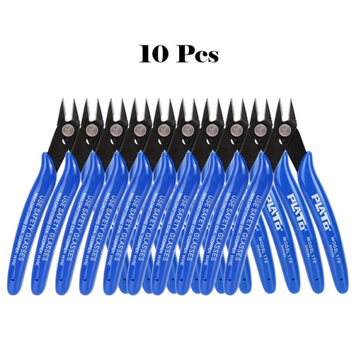 5/10pcs Flush Wire Cable Cutter Diagonal Cutting Plier Set Side Nippers DIY Tool - Picture 18 of 18