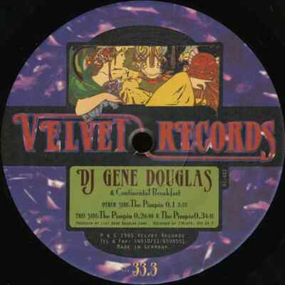 Gene Douglas & Continental Breakfast The Pimpin Vinyl Single 12inch velvet re