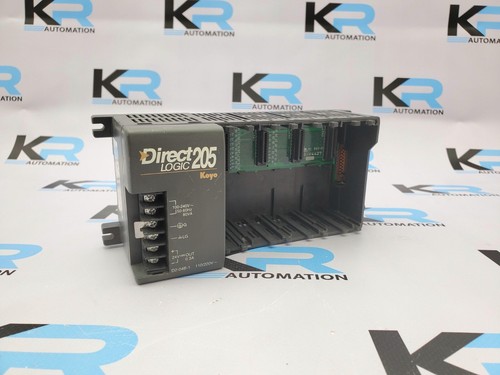TESTED Automation Direct D2-04B-1 DirectLogic 205 4-Slot Chassis *READ* - Picture 1 of 6