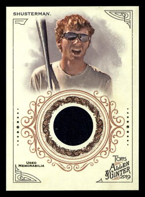 2019 Topps Allen & Ginter #FSRA-JS Jordan Shusterman Full-Size Relics A