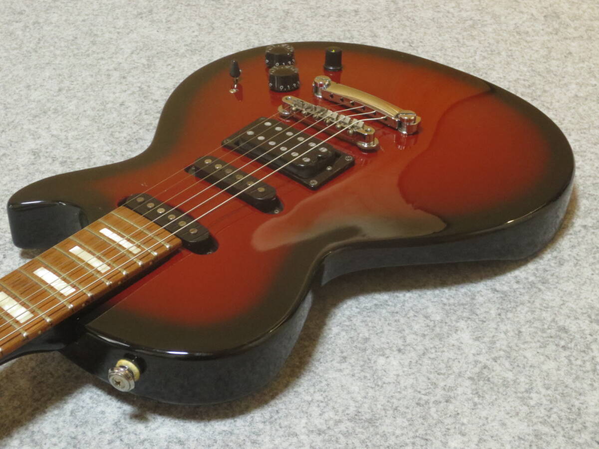 Electric Guitar Grass Roots GI-48LP-III BPS Red Burst Block Inlay