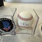 Luis Robert Jr. Autographed MLB Baseball signed in Blue Pen w/88 & Beckett COA