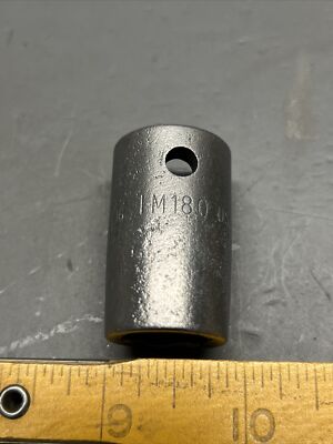 Vintage Snap On IM180 9/16” 6 Point 1/2” Drive Impact Socket