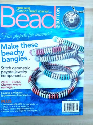 Zeitschrift ''Bead & Button'', Ausgabe 145, Englisch, Aus Hobbyauflösung 