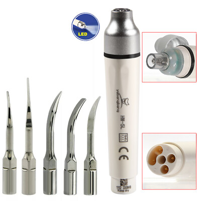 Dental LED Ultrasonic Piezo Scaler Handpiece Fit Woodpecker EMS HW-5L