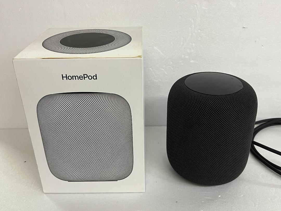 Apple HomePod Smart Speaker Space Gray HomePod MQHW2J/A Apple HomePod Smart Speaker Space Gray HomePod MQHW2J/A